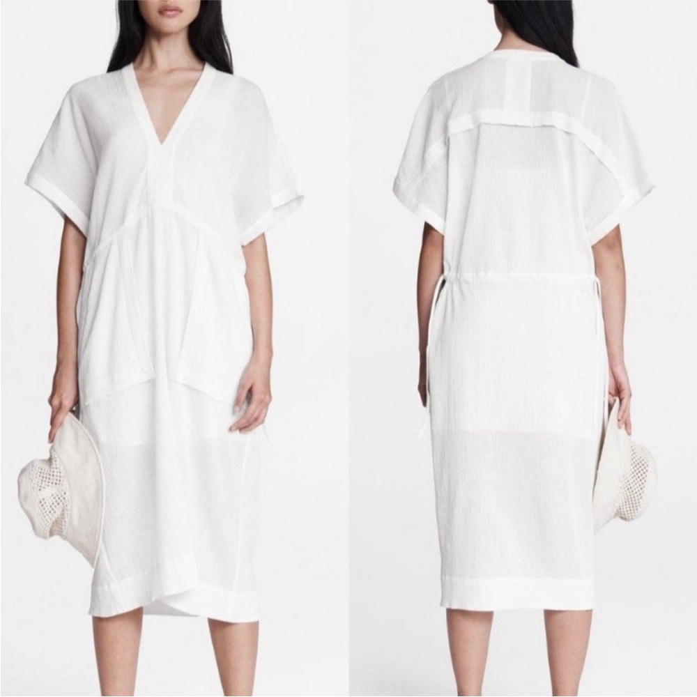 Rag & Bone Elysse Oversized Cotton Comfy Gauze Dress Minimalist Contemporary XS